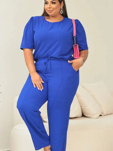 Vendedor IndicadoConjunto Feminino Plus Size Pantalona E Blusinha Premium Elegante