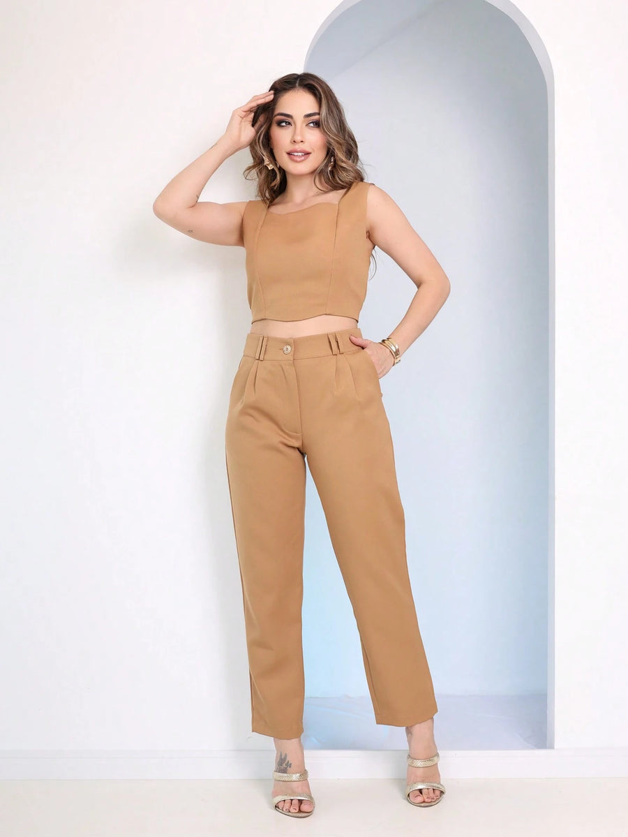 Vendedor Indicado
CONJUNTO ALFAIATARIA CROPPED CALÇA SKINNY