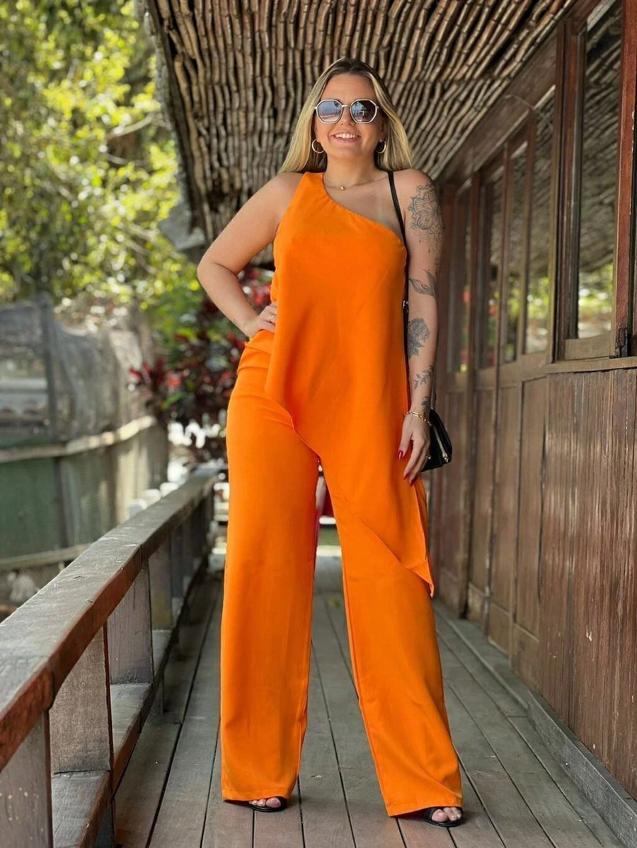 Vendedor IndicadoConjunto Tunica Feminina um Ombro Mula Manca