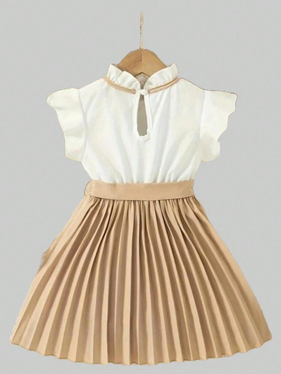 vestido infantil e juvenil princesa elegante