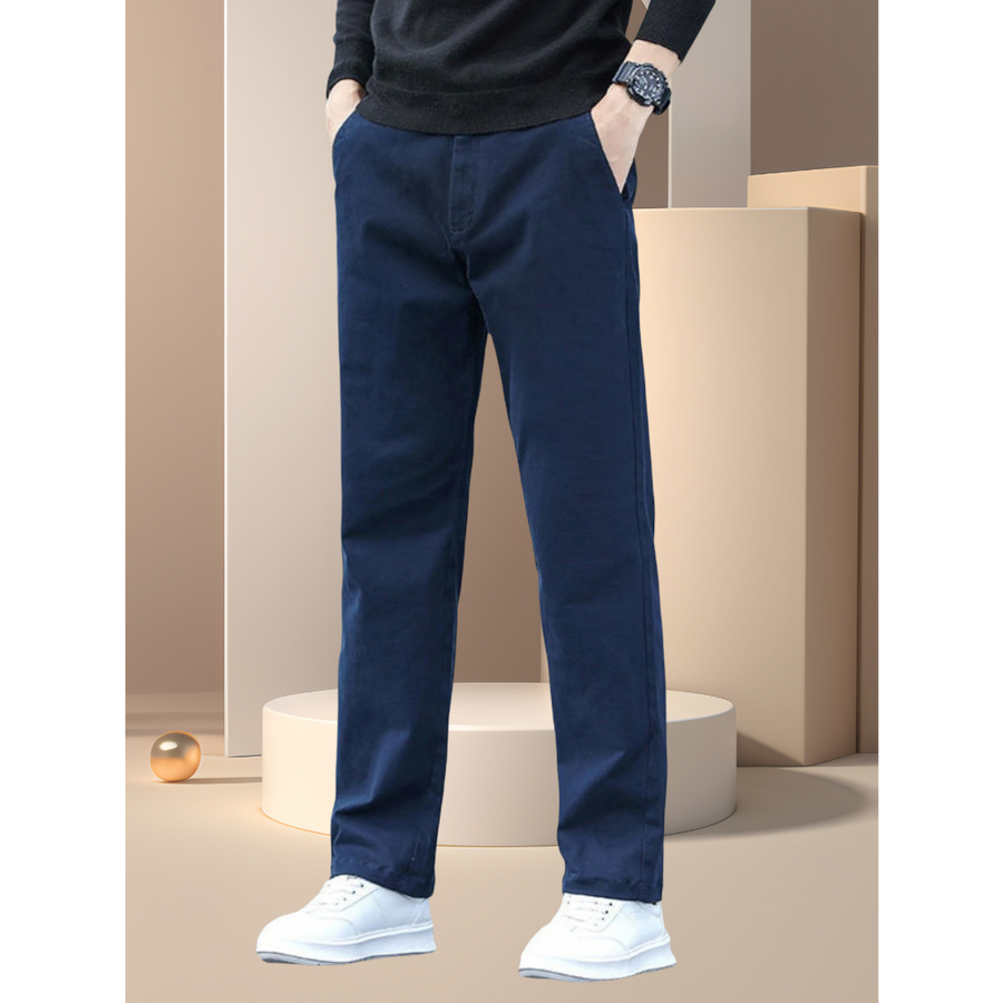 Calça Sarja Bolso Faca Masculina Slim Fit Varias cores-tomada de fábrica