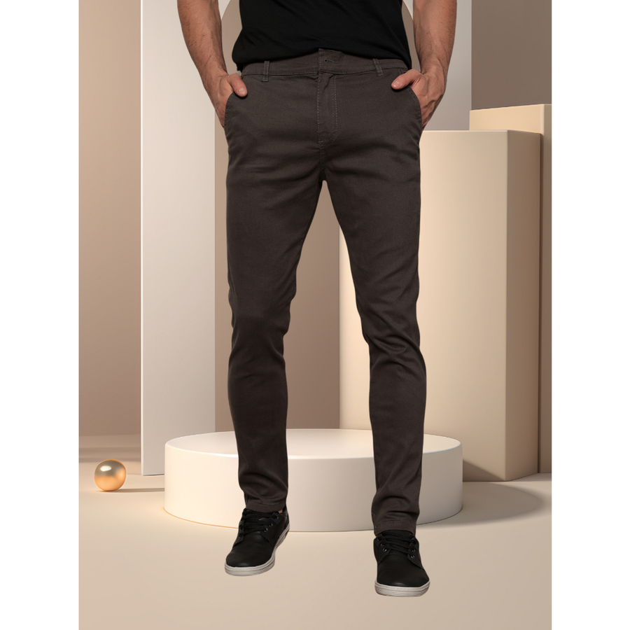 Calça Sarja Bolso Faca Masculina Slim Fit Varias cores-tomada de fábrica