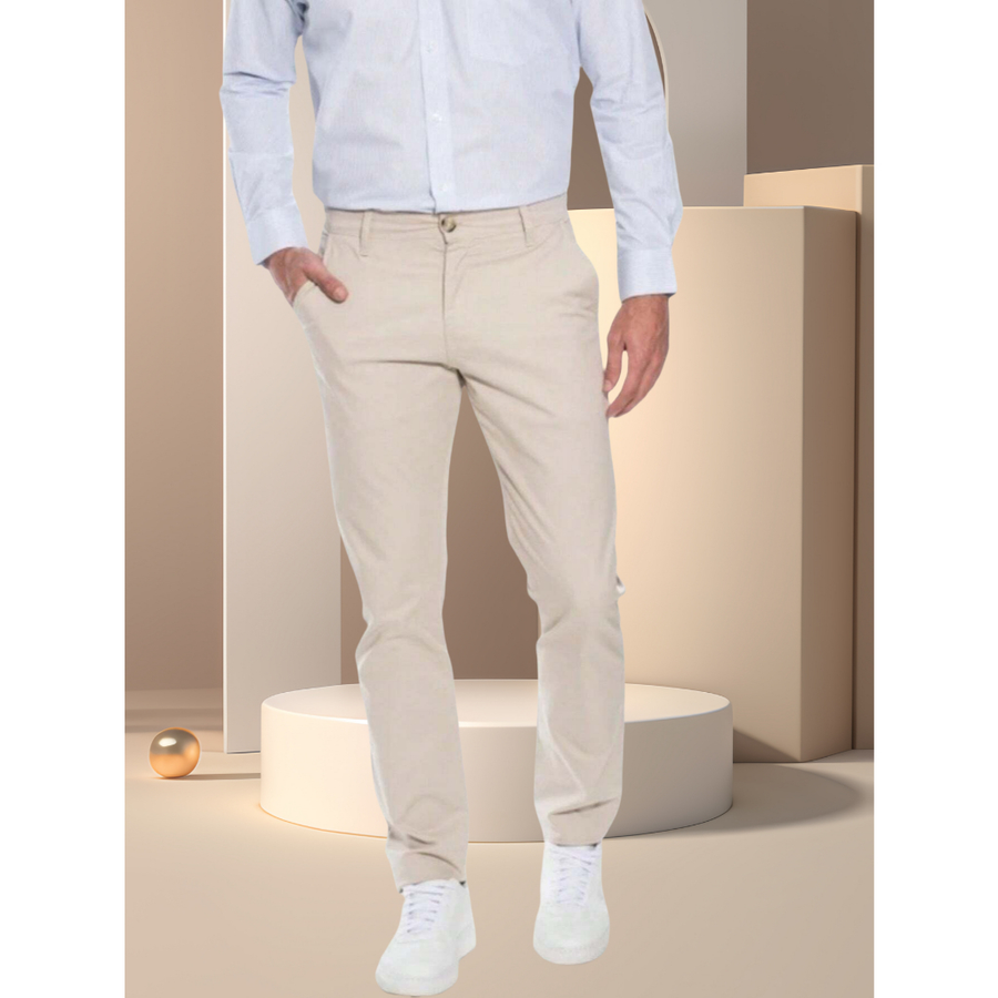 Calça Sarja Bolso Faca Masculina Slim Fit Varias cores-tomada de fábrica