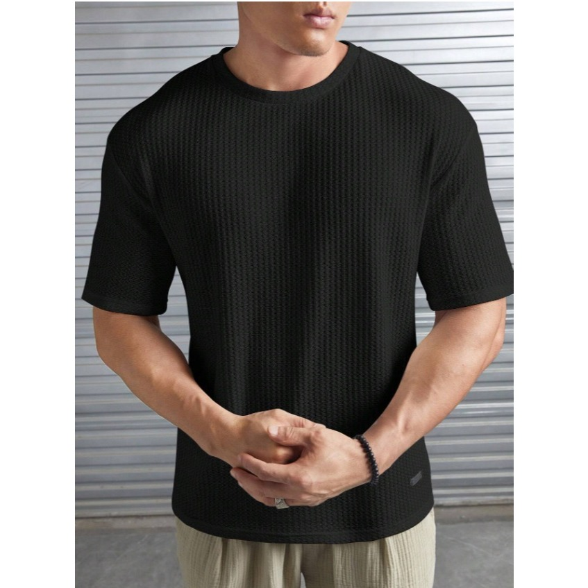 Camiseta Oversized Casual Básica Lisa Reta
