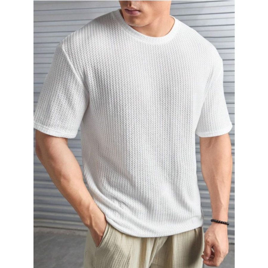 Camiseta Oversized Casual Básica Lisa Reta