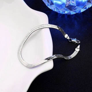 Conjunto Feminino Colar de Osso de Cobra Laminado e Pulseira Corrente Banhados a Ouro 18k Elegância