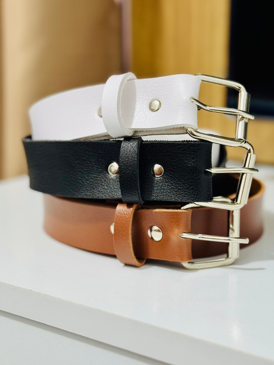 Cinto feminino de couro feminina social tendencia moda blogueira