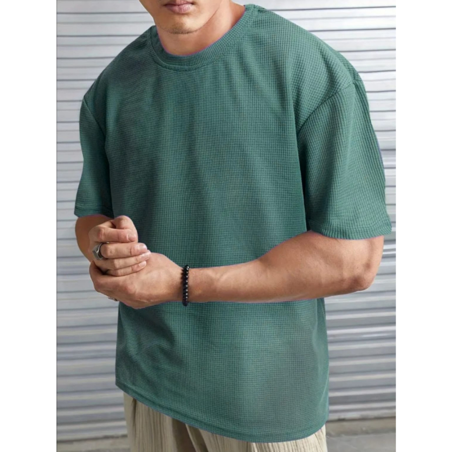Camiseta Oversized Casual Básica Lisa Reta